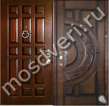 Дверь для частного дома с кнокером TD-111 - купить от производителя Мосдвери Дверь для частного дома с кнокером TD-111