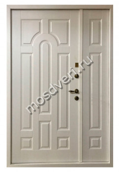 Двухстворчатая входная дверь в квартиру DDV-20 - купить от производителя Мосдвери Двухстворчатая входная дверь в квартиру DDV-20