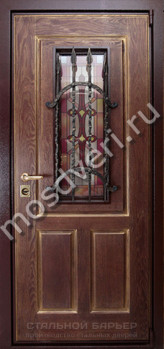 Дверь с ковкой №20 - купить от производителя Мосдвери Дверь с ковкой №20